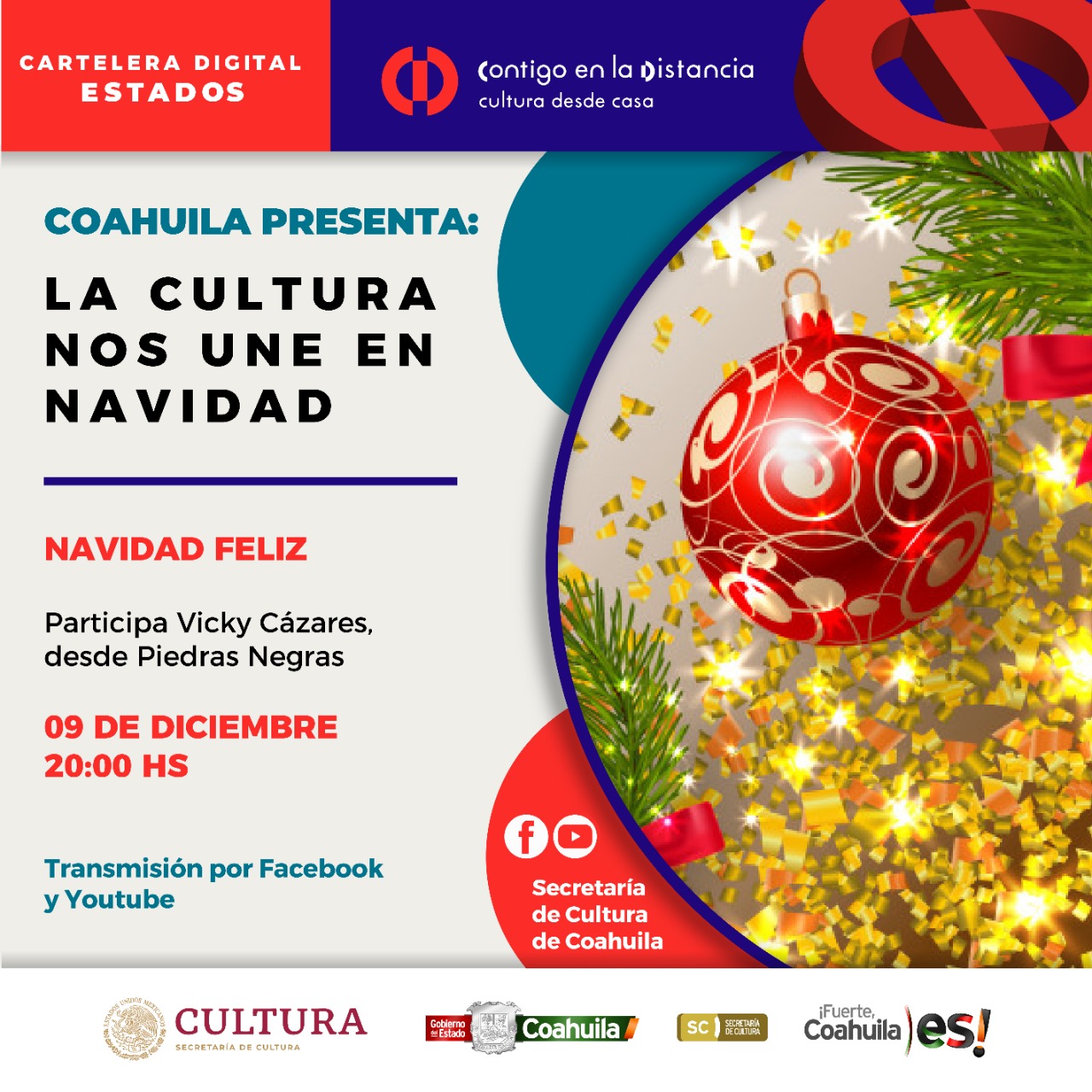 Coahuila Presenta La Cultura Nos Une Secretar A De Cultura De Coahuila