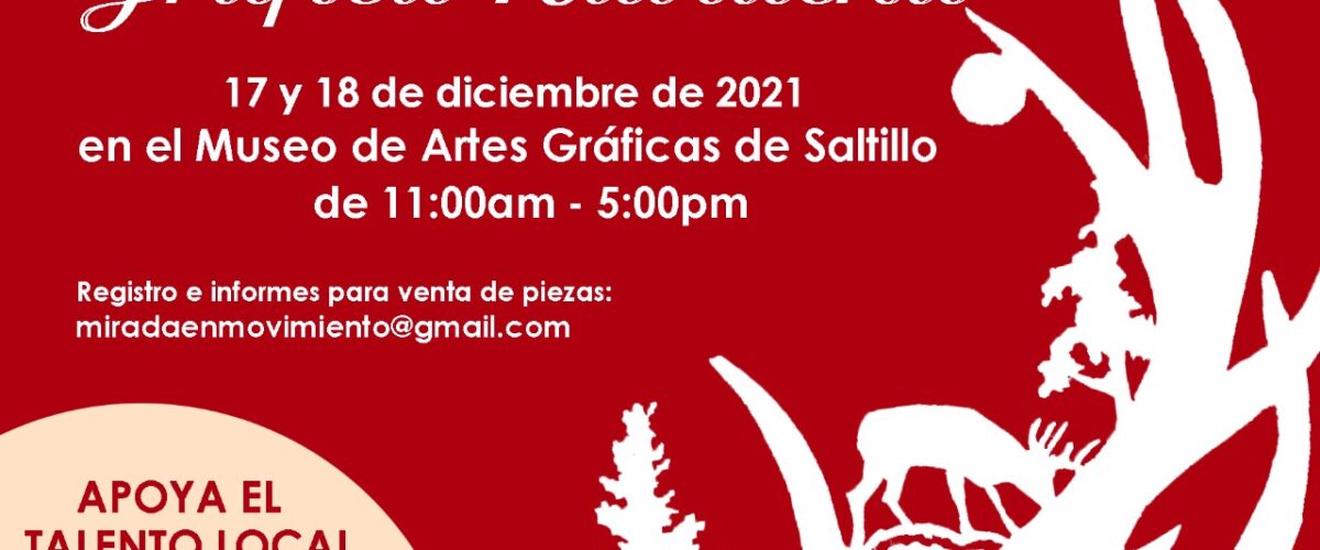 INVITA CULTURA COAHUILA A LAS ACTIVIDADES DE FIN DE AÑO DEL MUSEO DE ARTES GRÁFICAS