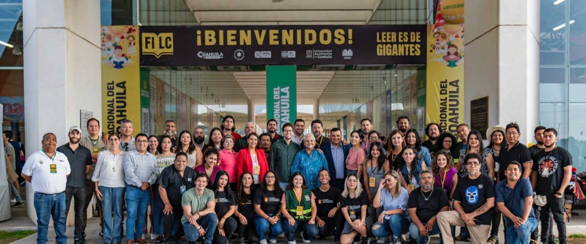 Concluye con éxito la Feria Internacional del Libro de Coahuila «Leer es de Gigantes»