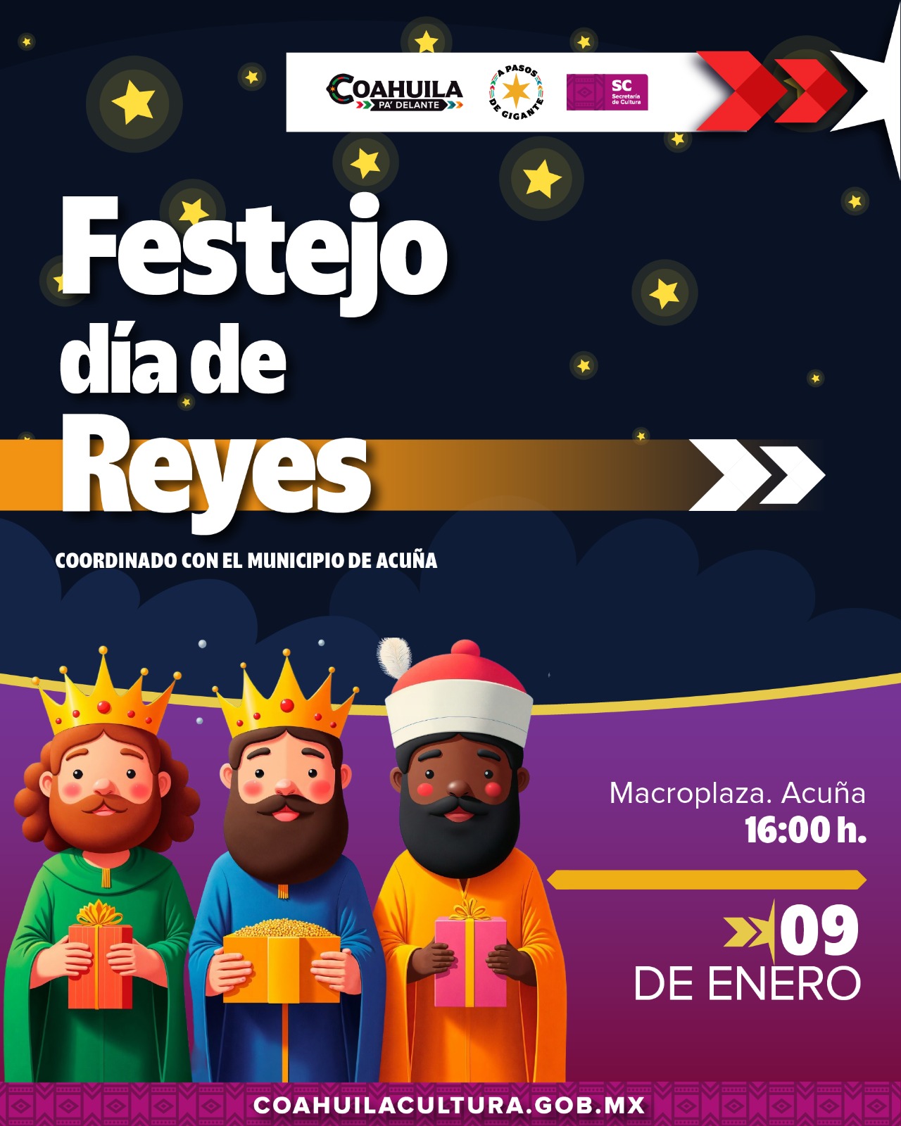 09 de enero - Festejo día de Reyes